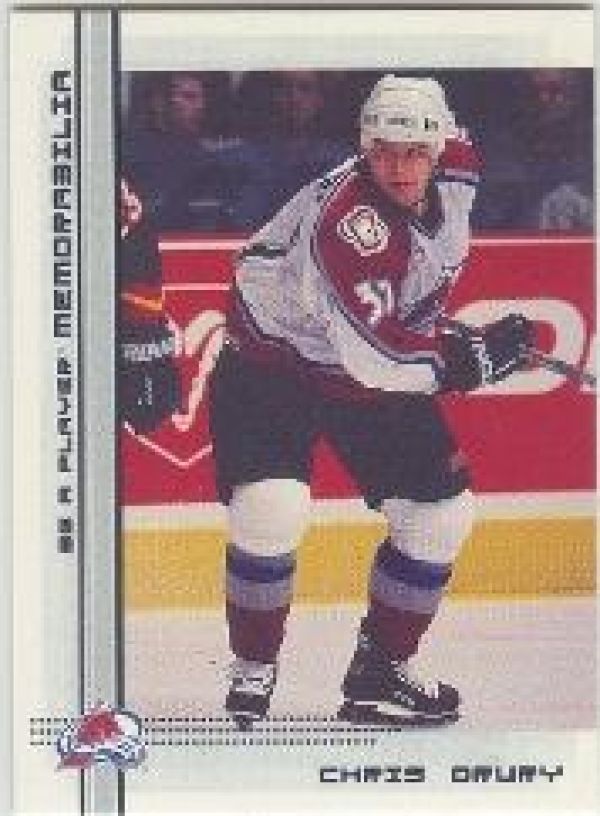 NHL 2000-01 BAP Memorabilia - No 162 - Chris Drury