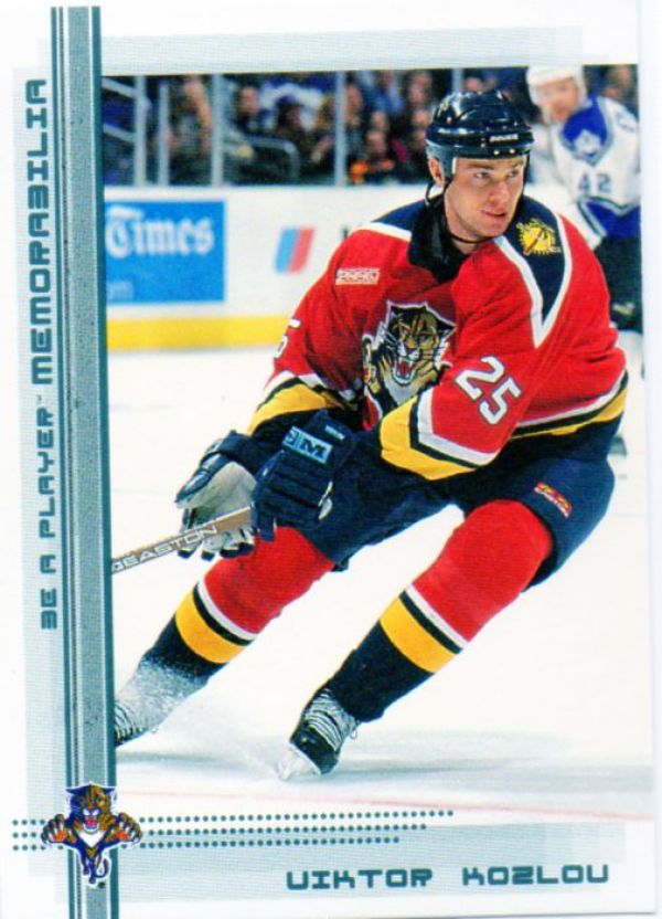 NHL 2000-01 BAP Memorabilia - No 171 - Viktor Kozlov