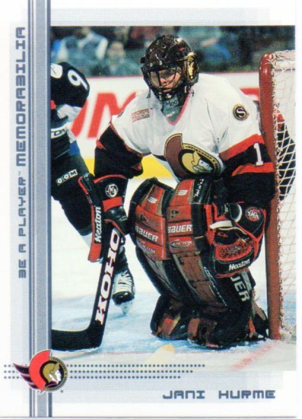 NHL 2000-01 BAP Memorabilia - No 179 - Jani Hurme