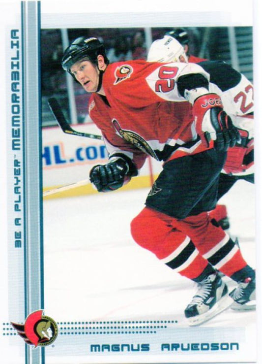 NHL 2000-01 BAP Memorabilia - No 185 - Magnus Arvedson