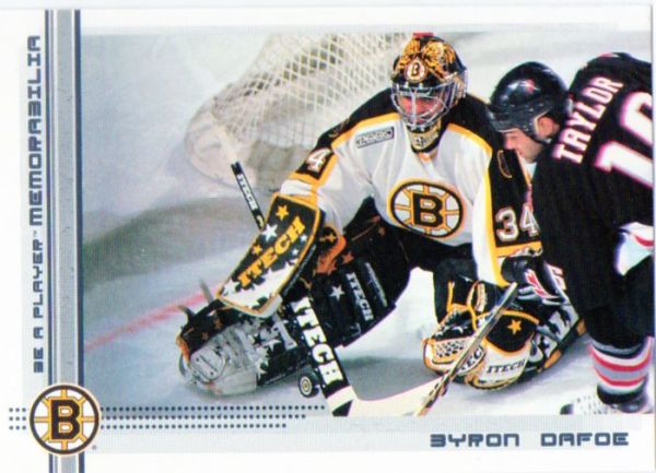 NHL 2000-01 BAP Memorabilia - No 186 - Byron Dafoe