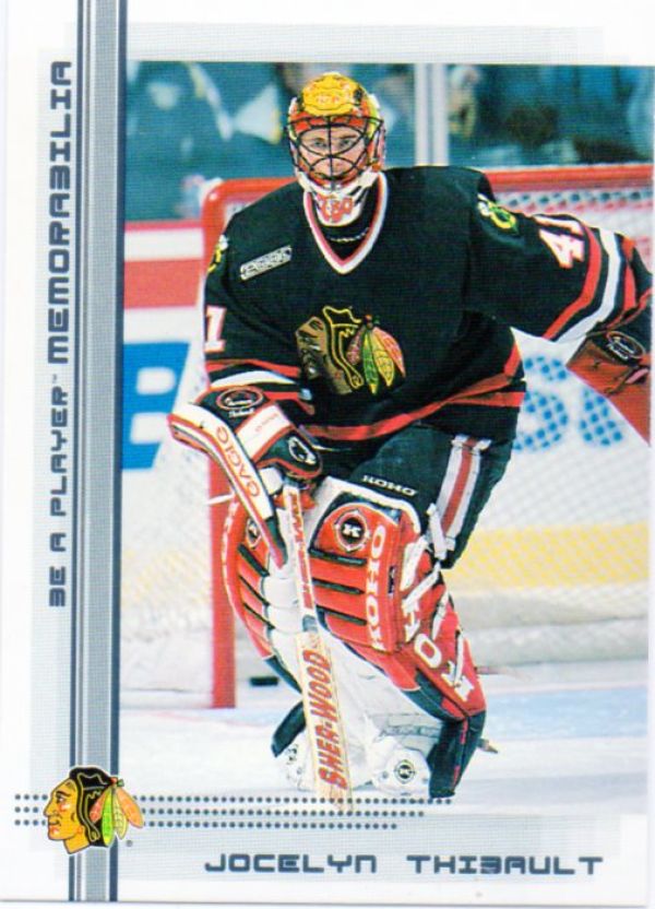 NHL 2000-01 BAP Memorabilia - No 189 - Jocelyn Thibault