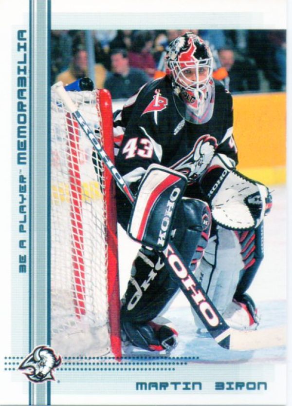 NHL 2000-01 BAP Memorabilia - No 204 - Martin Biron