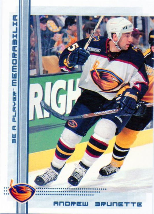 NHL 2000-01 BAP Memorabilia - No 211 - Adnrew Brunette