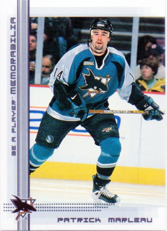 NHL 2000-01 BAP Memorabilia - No 229 - Patrick Marleau