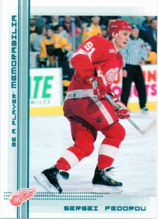 NHL 2000-01 BAP Memorabilia - No 237 - Sergei Fedorov