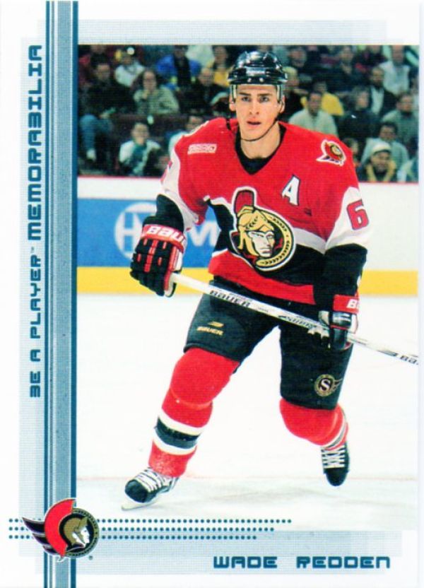 NHL 2000-01 BAP Memorabilia - No 283 - Wade Redden