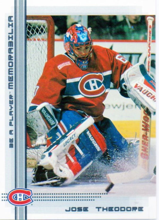 NHL 2000-01 BAP Memorabilia - No 287 - Jose Theodore