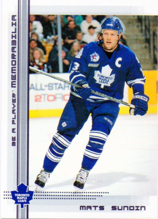 NHL 2000-01 BAP Memorabilia - No 296 - Mats Sundin