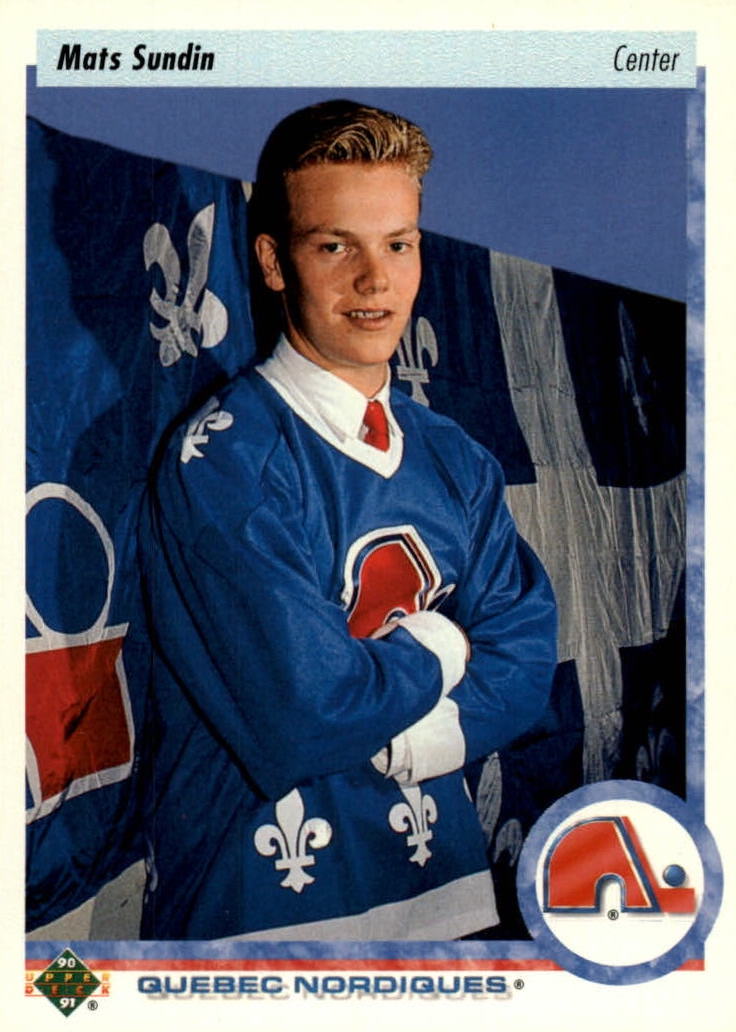 NHL 1995/96 Upper Deck - No. 219 - Mats Sundin