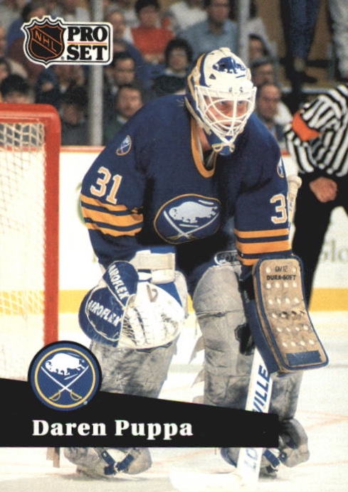 NHL 1991-92 ProSet French - No 21 - Daren Puppa