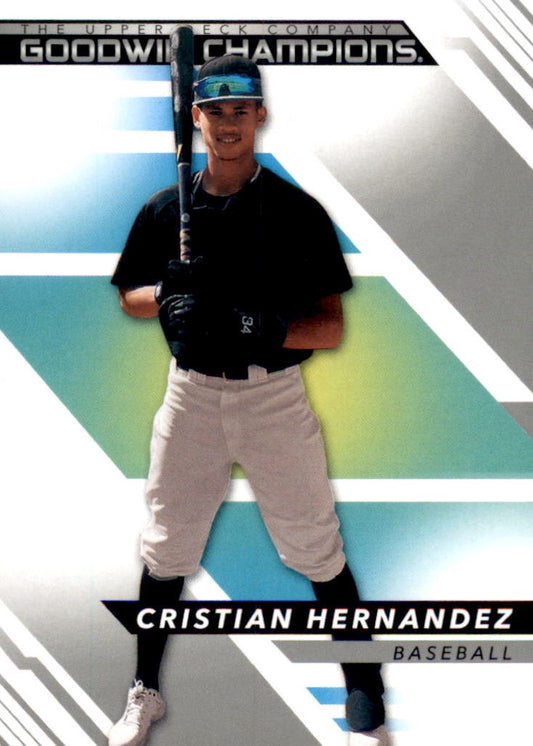 MLB 2022 Upper Deck Goodwin Champions - No 21 - Cristian Hernandez
