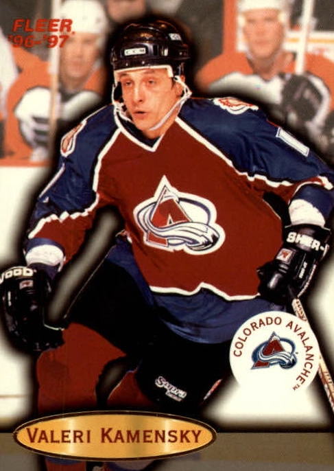 NHL 1996/97 Fleer - No. 21 - Valeri Kamensky