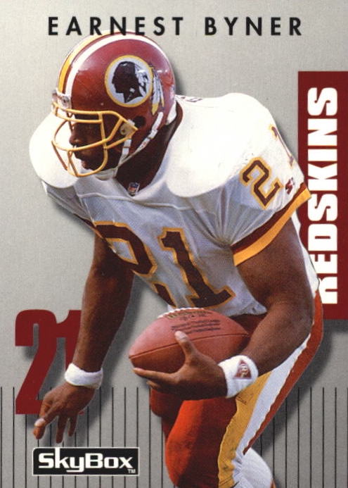 NFL 1992 SkyBox Prime Time - No 021 - Earnest Byner