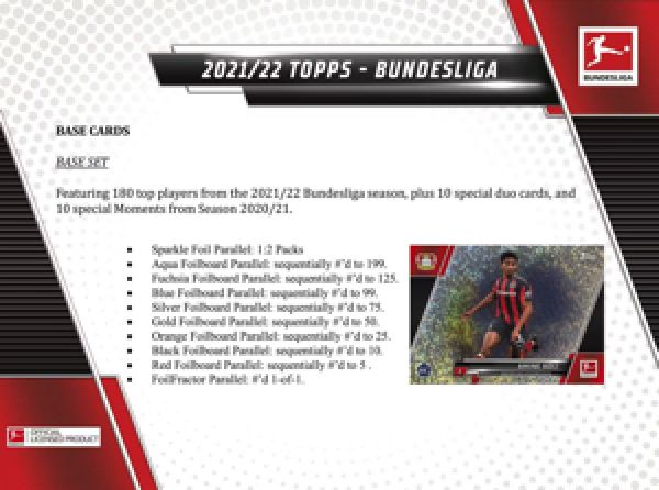 Fussball 2021-22 Topps Bundesliga Hobby