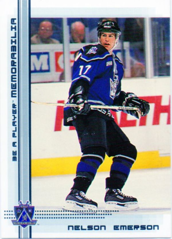 NHL 2000-01 BAP Memorabilia - No 337 - Nelson Emerson