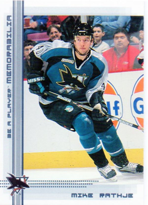 NHL 2000-01 BAP Memorabilia - No 346 - Mike Rathje