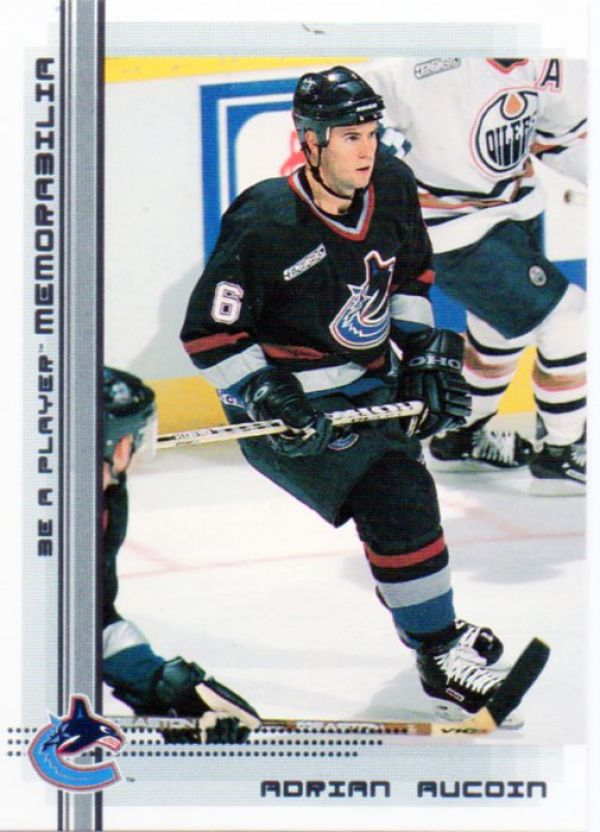 NHL 2000-01 BAP Memorabilia - No 362 - Adrian Aucoin