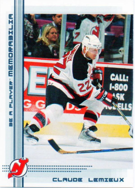 NHL 2000-01 BAP Memorabilia - No 373 - Claude Lemieux