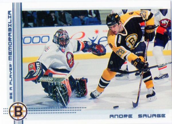 NHL 2000-01 BAP Memorabilia - No 377 - Andre Savage