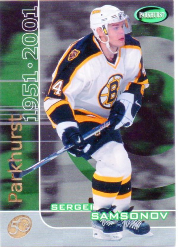 NHL 2000-01 BAP Parkhurst 2000 - No P-107 - Sergei Samsonov