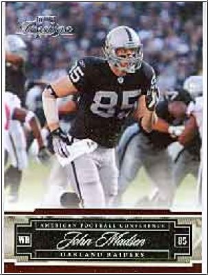 NFL 2007 Playoff Prestige - No 106 - John Madsen