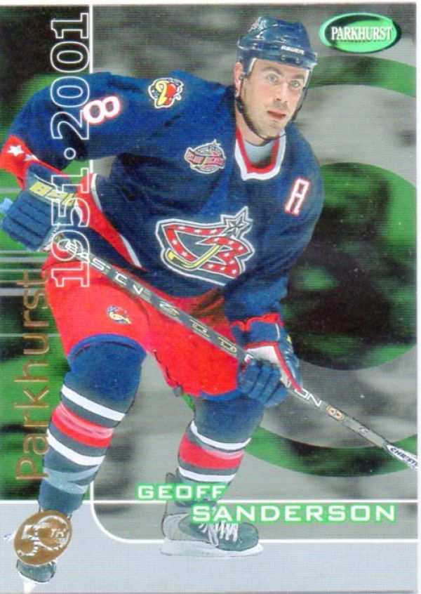 NHL 2000-01 BAP Parkhurst 2000 - No P-212 - Geoff Sanderson