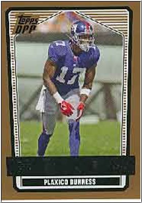 NFL 2007 Topps Draft Picks & Prospects - No 43 - Plaxico Burress