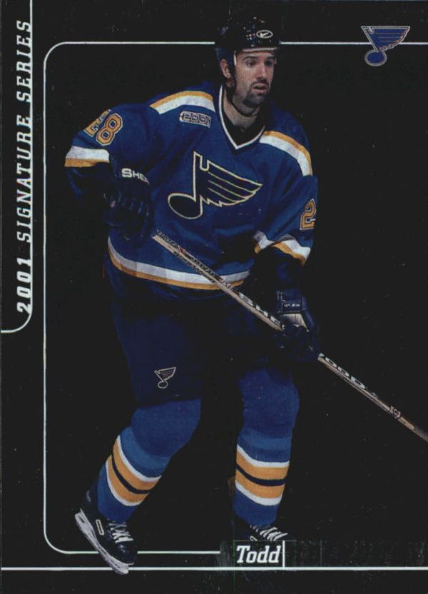 NHL 2000-01 BAP Signature Series - No 2 - Todd Reirden