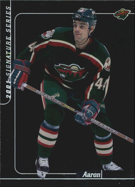 NHL 2000-01 BAP Signature Series - No 43 - Aaron Gavey