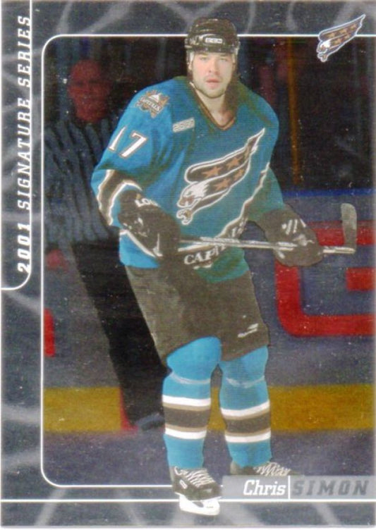 NHL 2000-01 BAP Signature Series - No 49 - Chris Simon