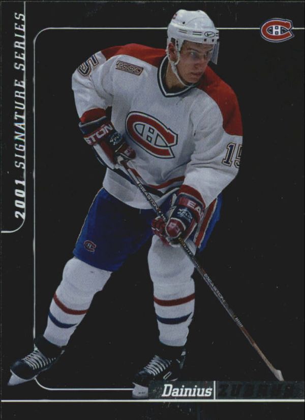 NHL 2000-01 BAP Signature Series - No 127 - Dainius Zubrus