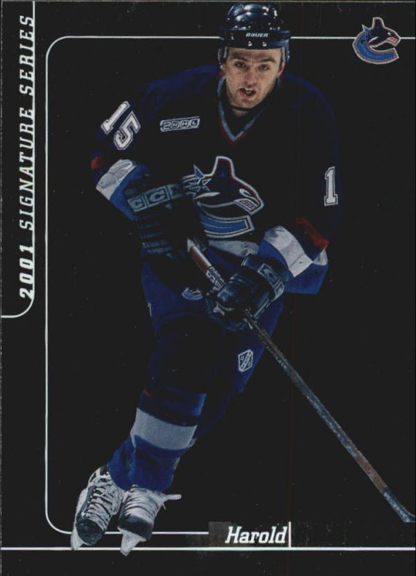 NHL 2000-01 BAP Signature Series - No 163 - Harold Druken