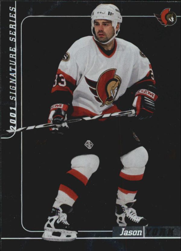 NHL 2000-01 BAP Signature Series - No 190 - Jason York