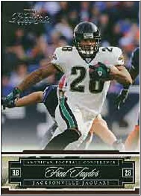 NFL 2007 Playoff Prestige - No 70 - Fred Taylor