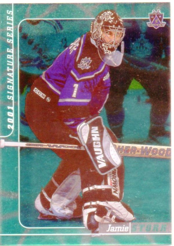 NHL 2000-01 BAP Signature Series Emerald - No 40 - Storr