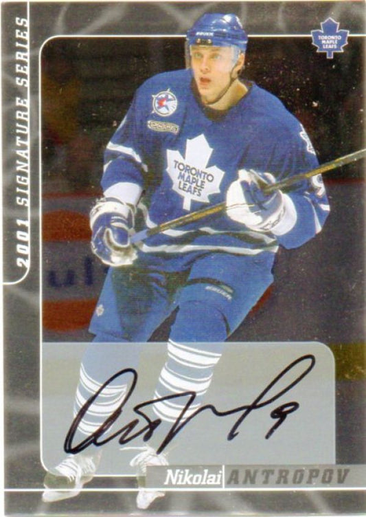 NHL 2000-01 BAP Signature Series Autographs - No 3 - Antropov