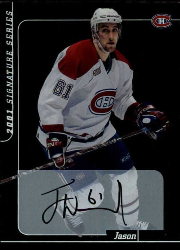 NHL 2000-01 BAP Signature Series Autographs - No 20 - Ward