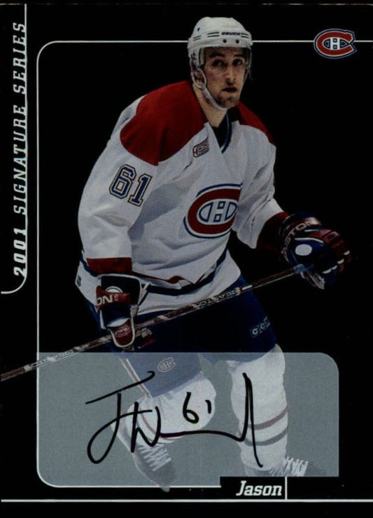 NHL 2000-01 BAP Signature Series Autographs - No 20 - Ward