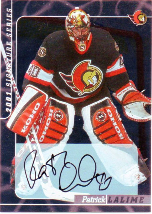 NHL 2000-01 BAP Signature Series Autographs - No 30 - Lalime