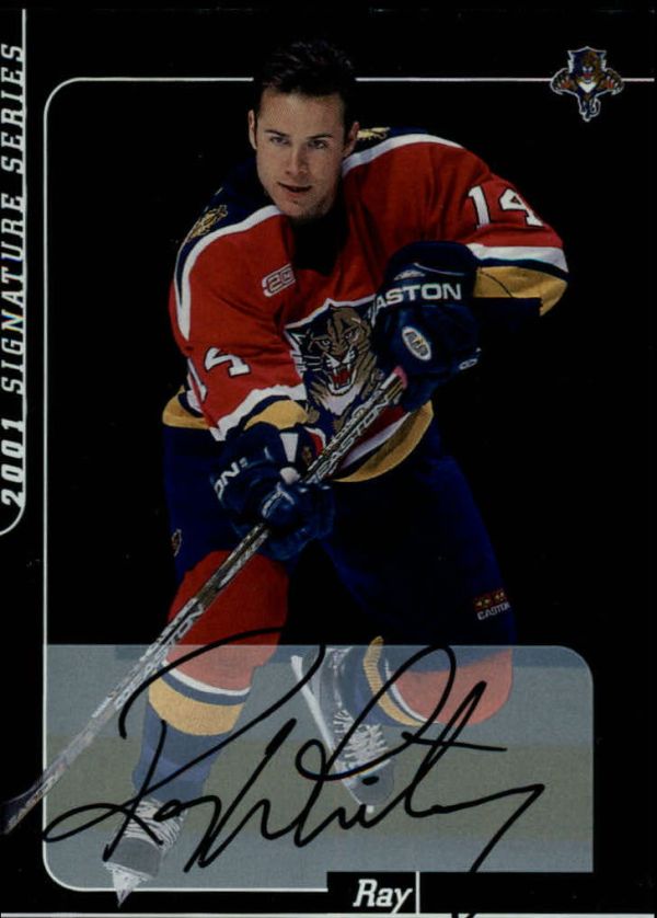 NHL 2000-01 BAP Signature Series Autographs - No 42 - Whitney