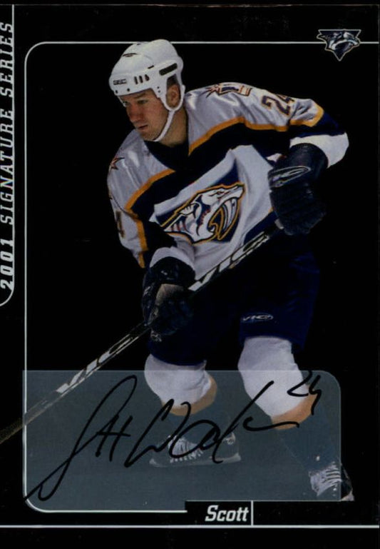 NHL 2000-01 BAP Signature Series Autographs - No 43 - Walker