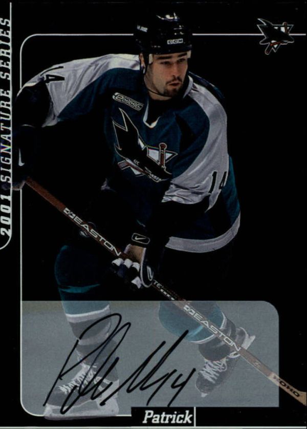 NHL 2000-01 BAP Signature Series Autographs - No 51 - Marleau