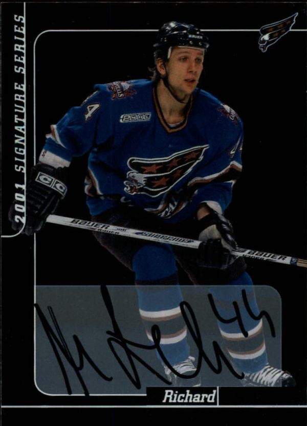 NHL 2000-01 BAP Signature Series Autographs - No 57 - Zednik