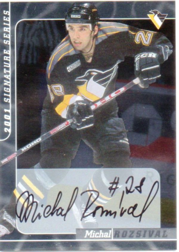 NHL 2000-01 BAP Signature Series Autographs - No 91 - Rozsival