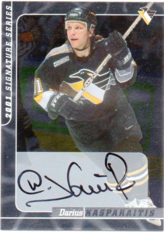 NHL 2000-01 BAP Signature Series Autographs - No 112 - Kasparaitis