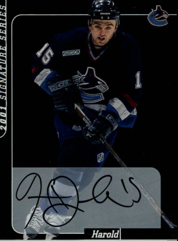 NHL 2000-01 BAP Signature Series Autographs - No 129 - Printed