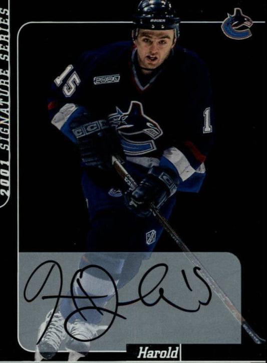 NHL 2000-01 BAP Signature Series Autographs - No 129 - Druken