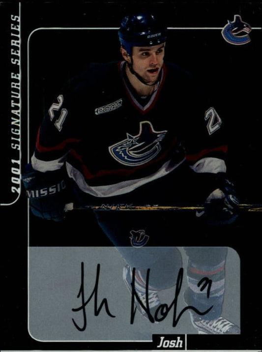NHL 2000-01 BAP Signature Series Autographs - No 136 - Holden