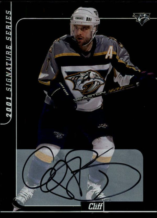 NHL 2000-01 BAP Signature Series Autographs - No 167 - Ronning